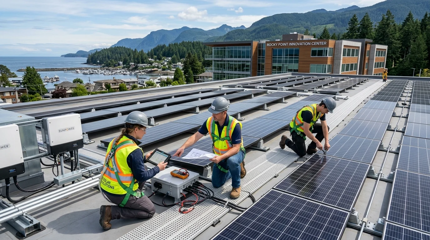 rocky point commercial solar installation