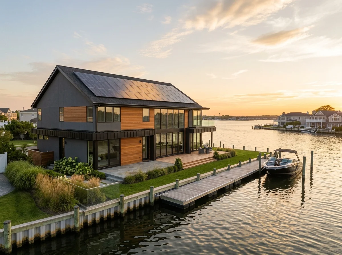 A Solar Strategy for a Village Shaped by Rail and Waterfront Living- lindenhurst