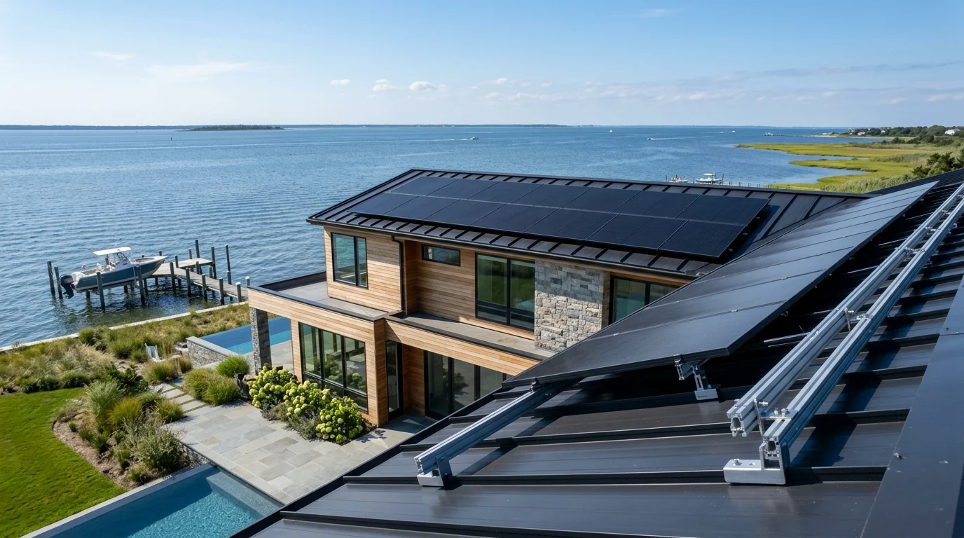 A South Shore Hamlet With Distinct Solar Needs