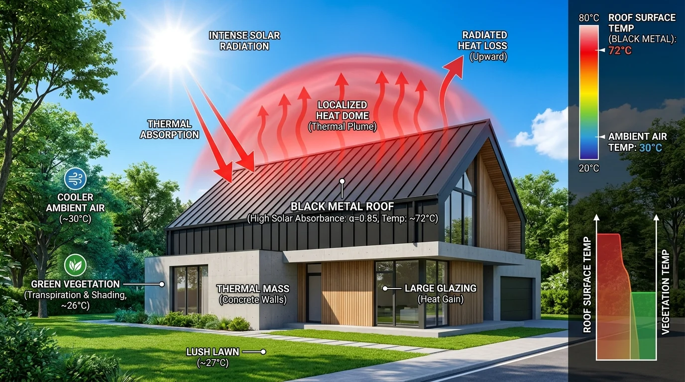 Climate Considerations Before Choosing a Black Metal Roof