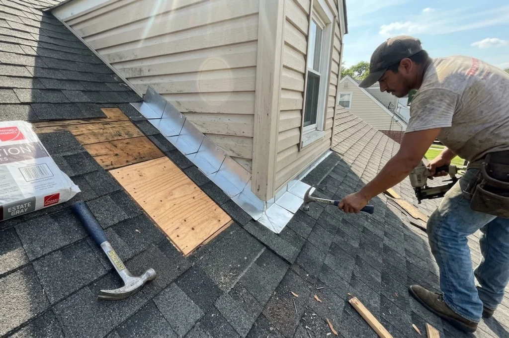 Dormer Roof Replacement Near the LIRR Station