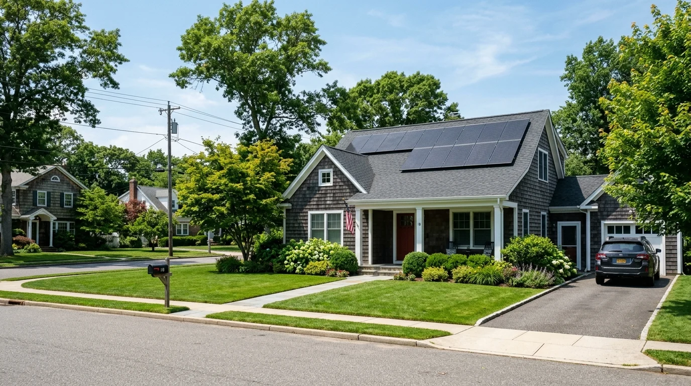 Family Home Near Old Bethpage Residential Solar Upgrade