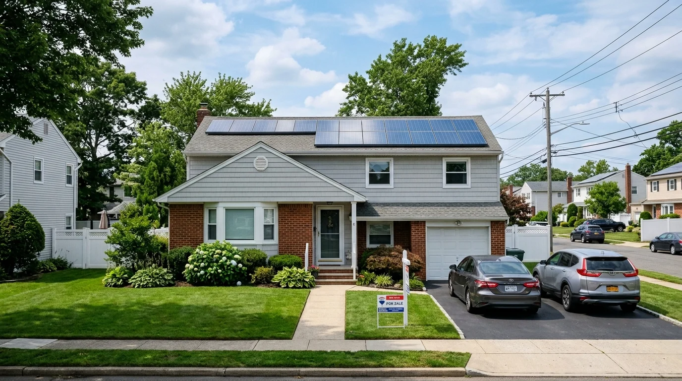 EV-Ready Solar for Hicksville's Commuter Households