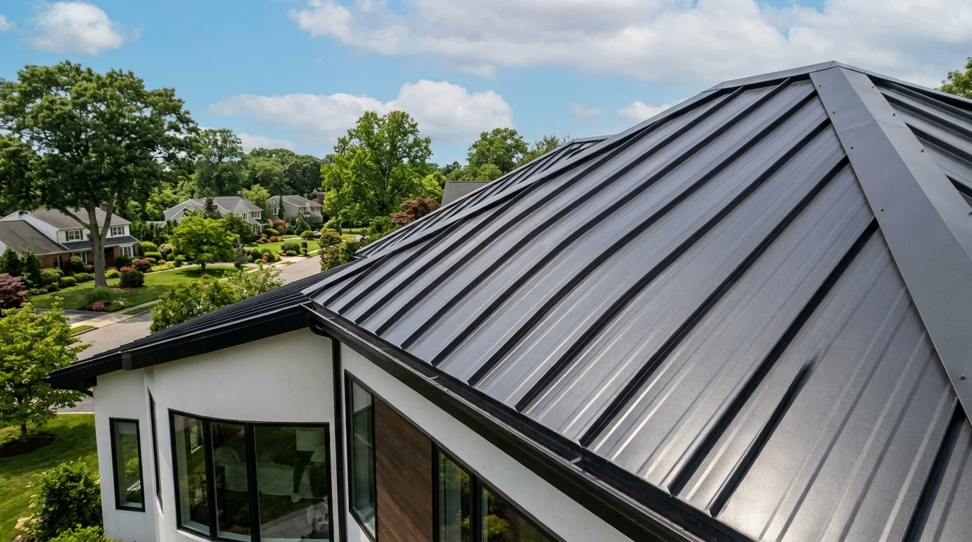 Metal roof