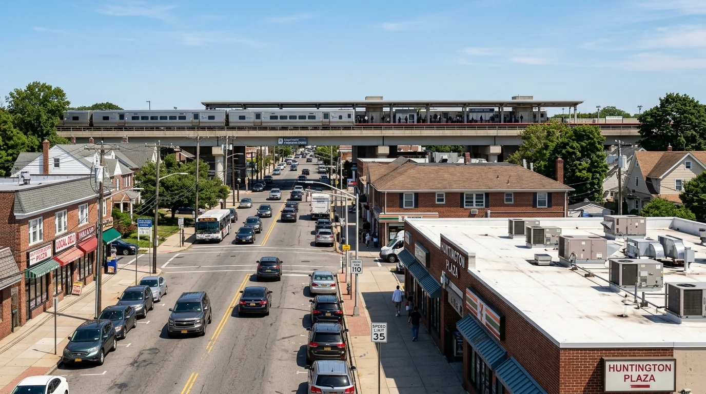 Roofing Across a Busy Transit and Commercial Hub