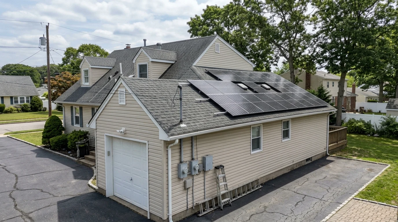 Solar for a Two-Family Home Near Depot Road