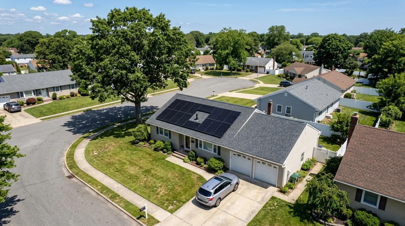 solar panel wheatley heights