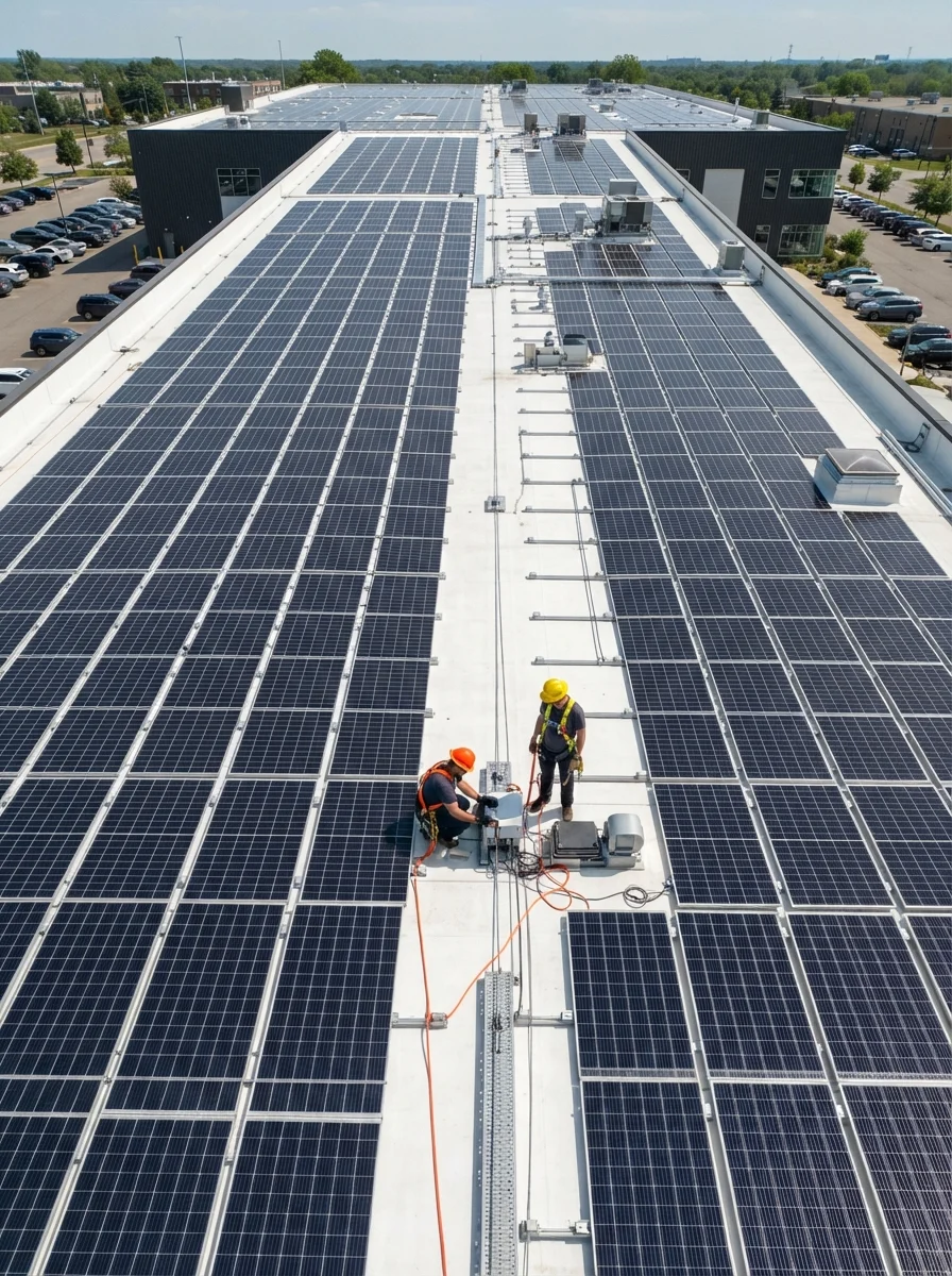 Commercial Solar Panel Repair in Long Island
