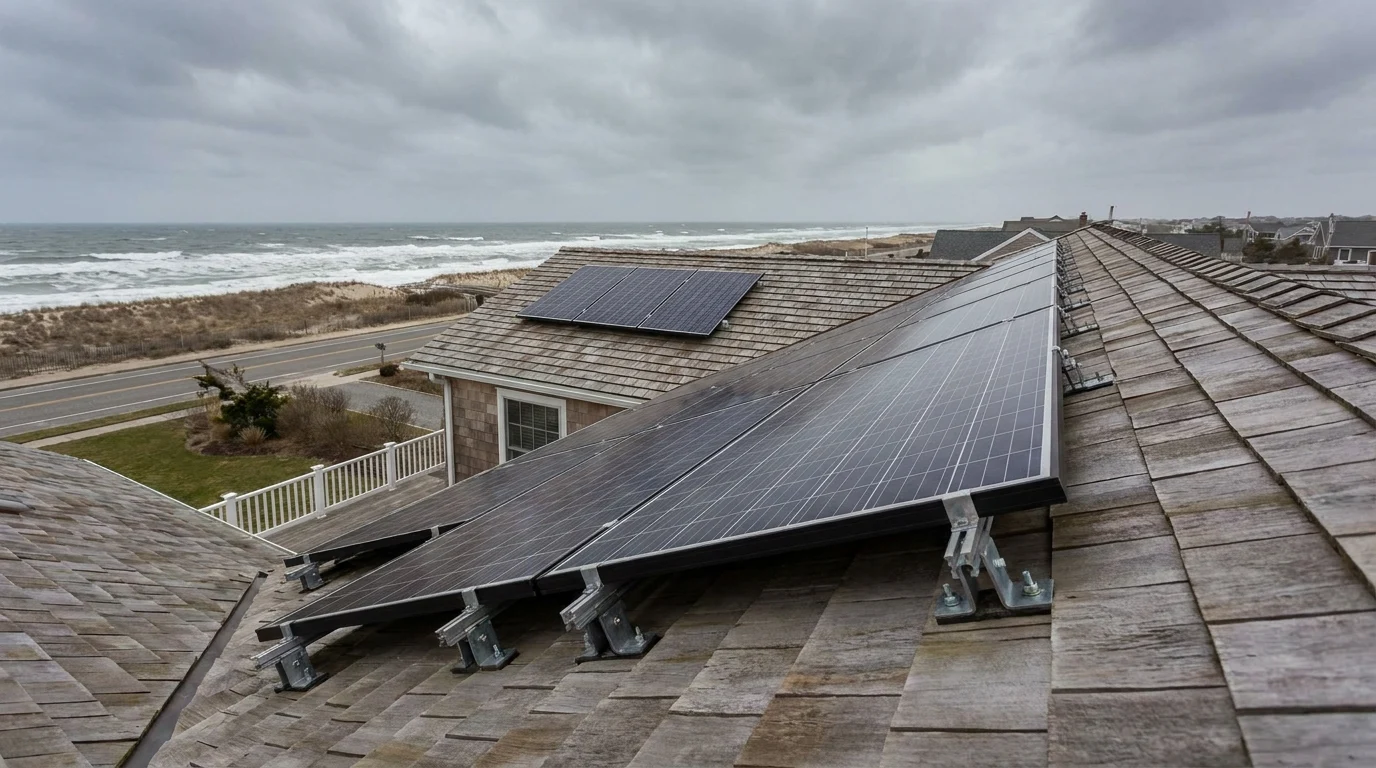 Solar panel installation South Shore Long Island