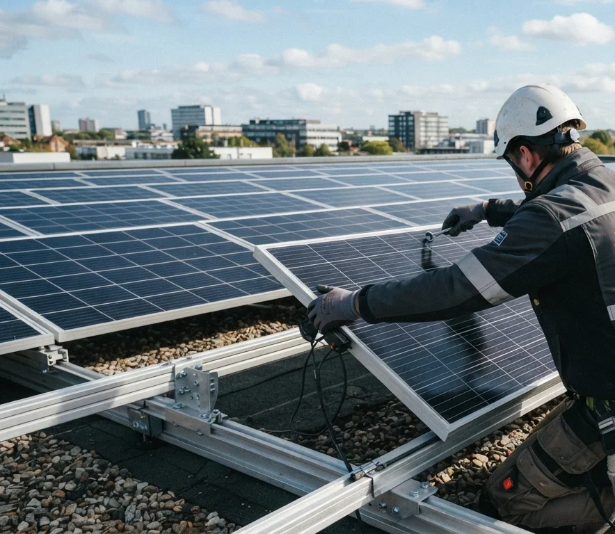 commercial solar replacement